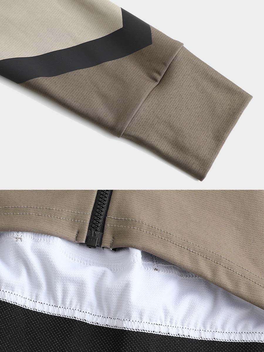 长袖骑行服/保暖拼色系列